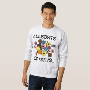 Moletom Licorice Allsorts of Ways Candy Sweatshirt