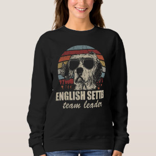 Moletom Líder da Equipe Sindical Inglesa Cachorro Legal Vi