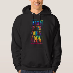 Moletom Líder Da Família Da Tripulação Do Cousin Tie Dye