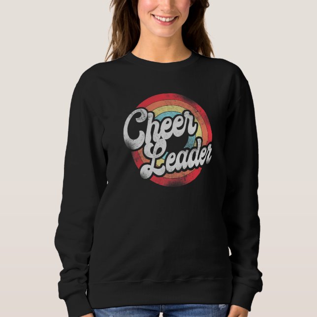 Moletom Líder Líder Cheerhead Da Vintage (Frente)