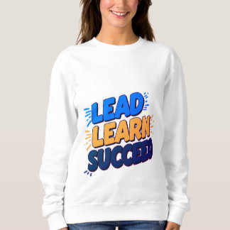 Moletom "Liderar, Aprender, Êxito - Dando poder aos suecos