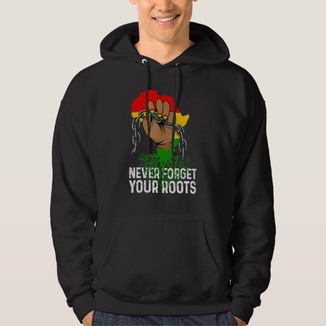 Moletom Líderes Inspiradores Punho Poderoso Mão História N (Frente)