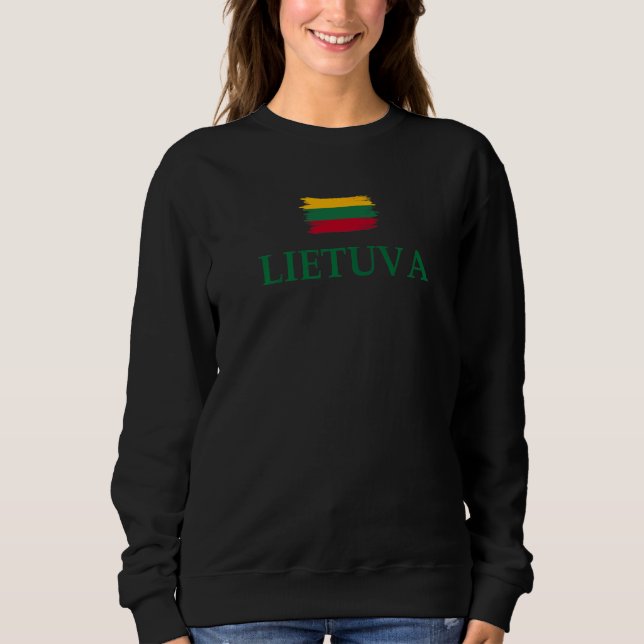 Moletom Lietuva LT Flag - Lietuva got Game Lituânia Strene (Frente)