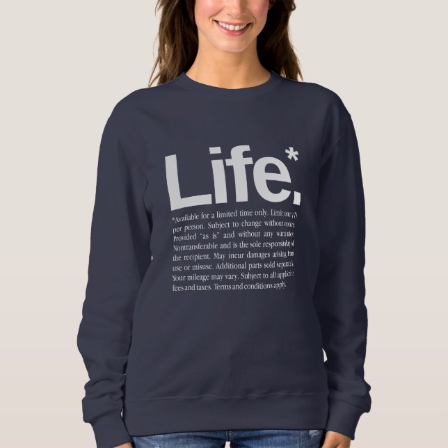 Moletom Life* (Frente)