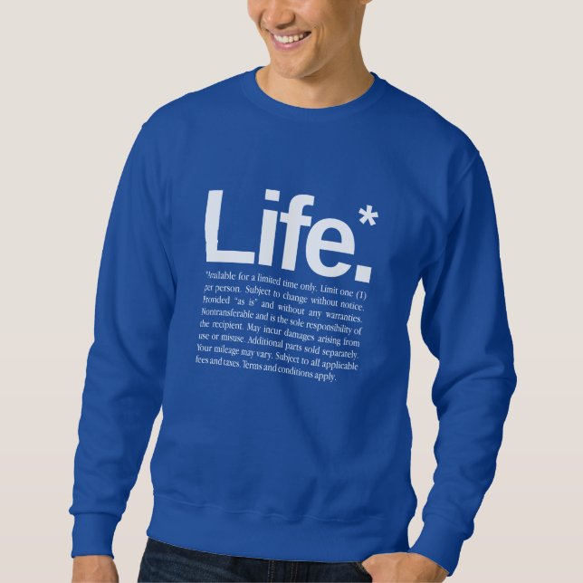 Moletom Life* (Frente)