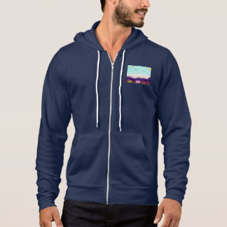 Moletom Life Aboard Another Planet Zip-Up Hoodie
