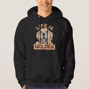 Moletom Life Is Golden Labrador Retriever Dog
