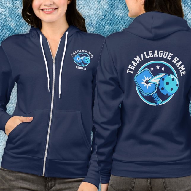 Moletom Liga da Equipe de Pickleball (Criador carregado)