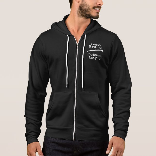 Moletom Liga de Defesa de Botões do Sul Shillelagh Hoodie (Frente)