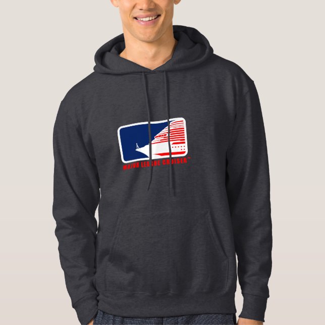 Moletom Liga principal Hoody de cruzamento - impressão da (Frente)