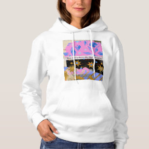Moletom Light Begins – Dreamy Glow Collage Hoodie