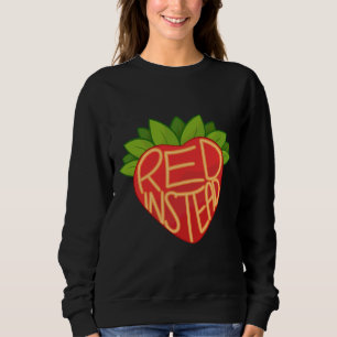 Moletom Light It Up Red Instead Autism Awareness Strawberr