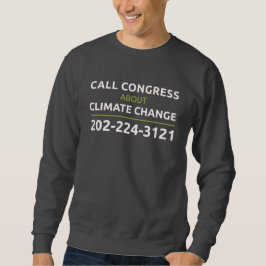 Moletom Ligue para o Congresso sobre o Sweatshirt da Clima