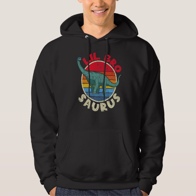 Moletom Lil Bro Surus I Brachiosaurus Diplodocuments I Fam (Frente)