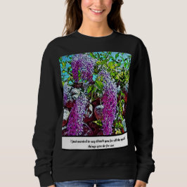 Moletom Lilac flowers blooming garden
