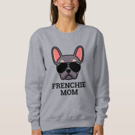 Moletom Lilac Tan French Bulldog Frenchie Mãe