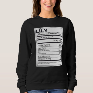 Moletom Lily Nutrition Information Problem Solving Duro Wo