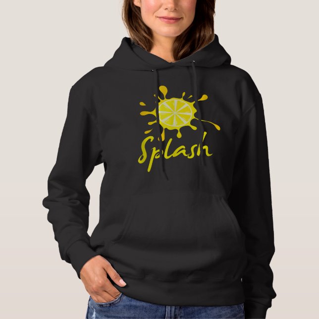Moletom Limão Splash Fruta de Verão Limonada (Frente)
