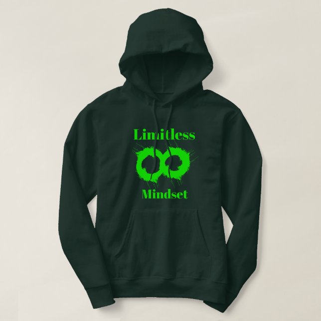 Moletom Limitless Mindset Hoodie (Frente do Design)