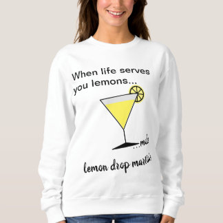 Moletom Limões de vida, limão, martini