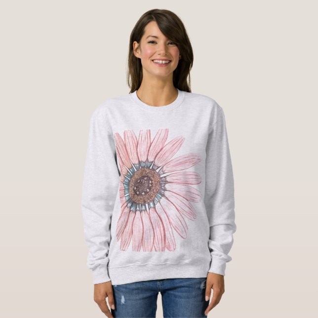 Moletom Linda Flor (Frente Completa)