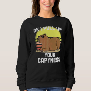 Moletom Lindo Capivara Ok Eu Chego Capivara Meme Retro