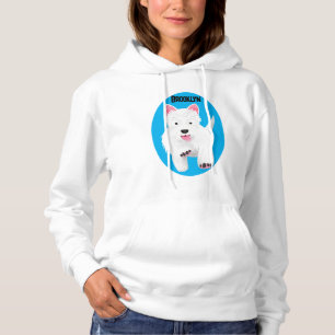 Moletom Lindo cartoon de terrier branco da montanha oeste
