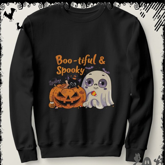 Moletom Lindo e Assustador | ExDesigner | Halloween (Criador carregado)