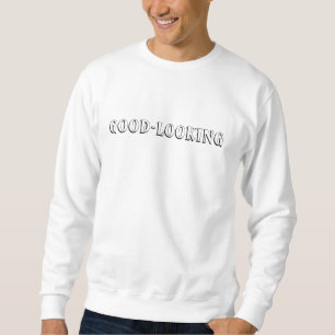 Moletom Lindo Impresso Masculino Básico Branco Elegante