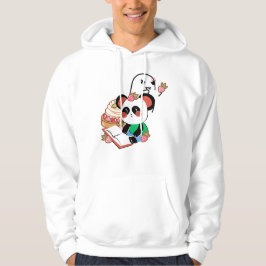 Moletom Lindo Panda Leitor & Fantasma Bravo Tarta de Moran