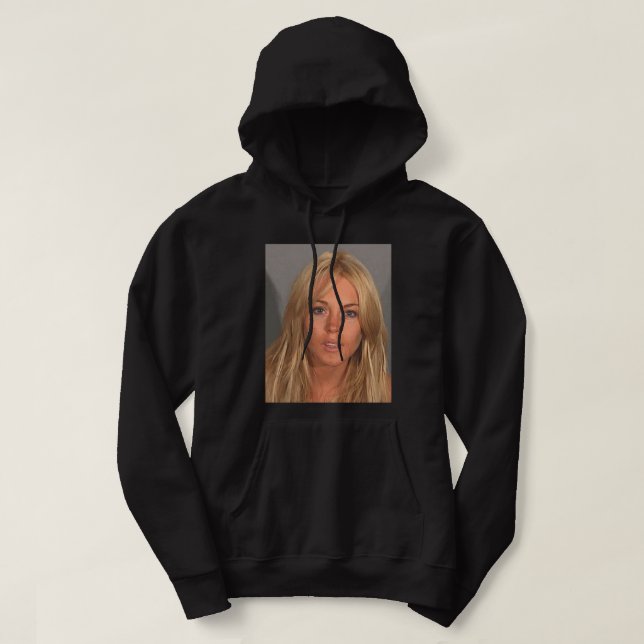 MOLETOM LINDSAY LOHAN MUGSHOT (Frente do Design)