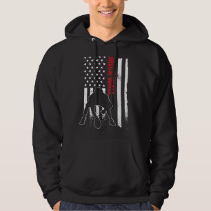 Moletom Lineman Brick Wall jogador de futebol americano UF