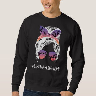 Moletom Lineman Wife Namorada Lineesposa Roupa Line Wor