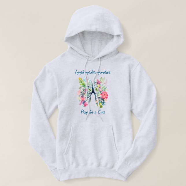 Moletom Linfhangioleiomatose LAM Hoodie Sweet (Frente do Design)