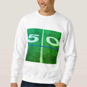 Moletom Linha de 50 Jardas do Campo de Futebol