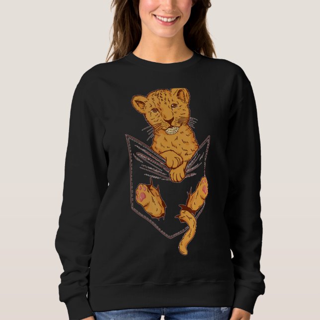 Moletom Lion A Strong Partner (Frente)