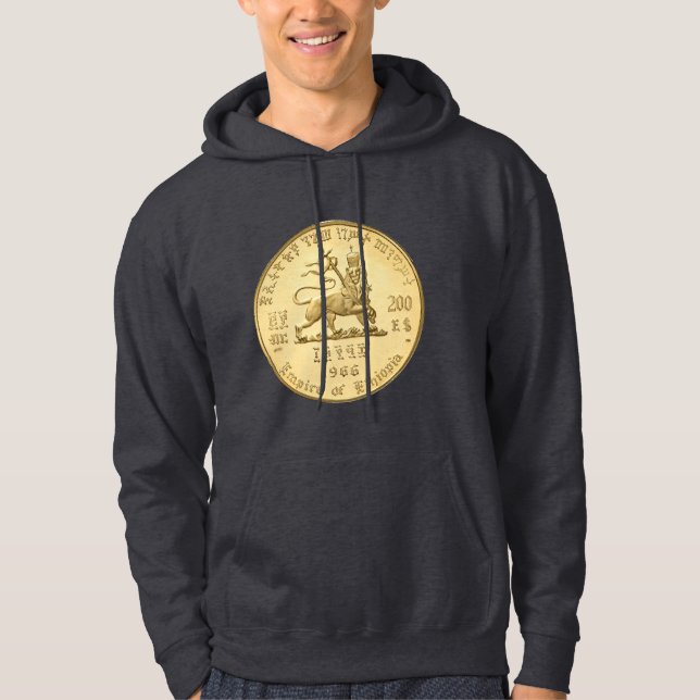 Moletom Lion of Judah - Jah Rastafari Rasta reggae Hoodie (Frente)