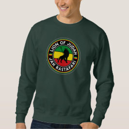 Moletom Lion of Judah Jah Rastafari Rasta Roots Sweater