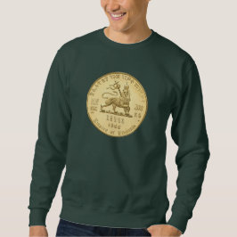 Moletom Lion of Judah Jah Rastafari Rasta Roots Sweater