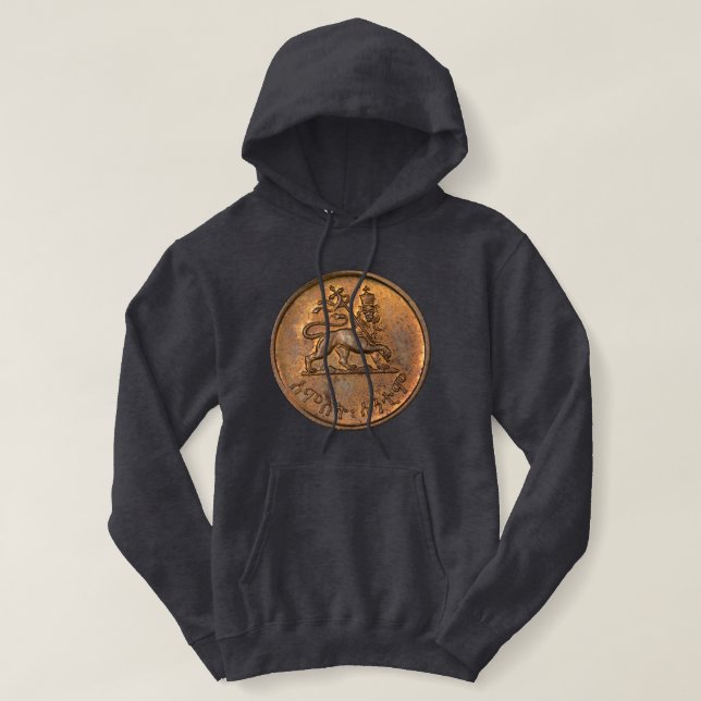 Moletom Lion of Judah - Lion Rasta Hooded - Queen Hoodie (Frente do Design)