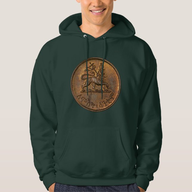 Moletom Lion of Judah - Lion Rasta Hooded - Queen Hoodie (Frente)