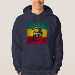 Moletom Lion of Zion - Haile Selassie Judah Hoodie -