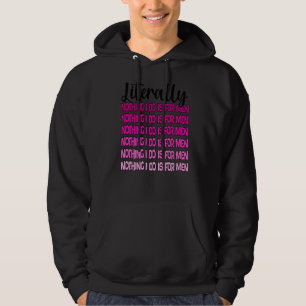 Moletom literalmente nada que eu faço é para homens femini
