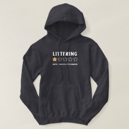 Moletom Littering 1 Star - Dia da Terra 2024