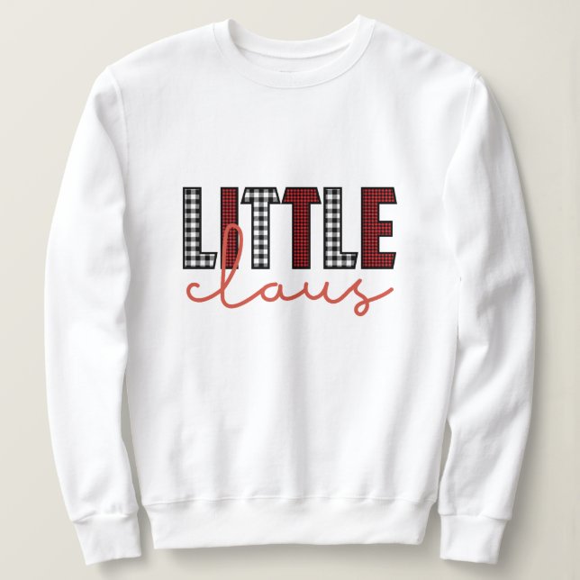 Moletom Little Claus Natal (Frente do Design)