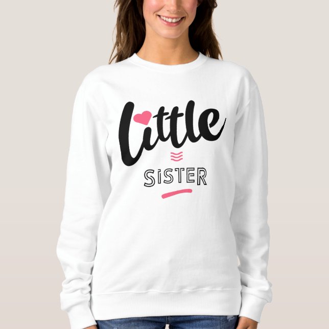 Moletom Little sister (Frente)
