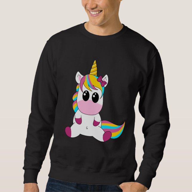 Moletom Little Unicorn (Frente)