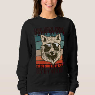 Moletom Live Fakes Your Death Trash Get Hat By A Car O