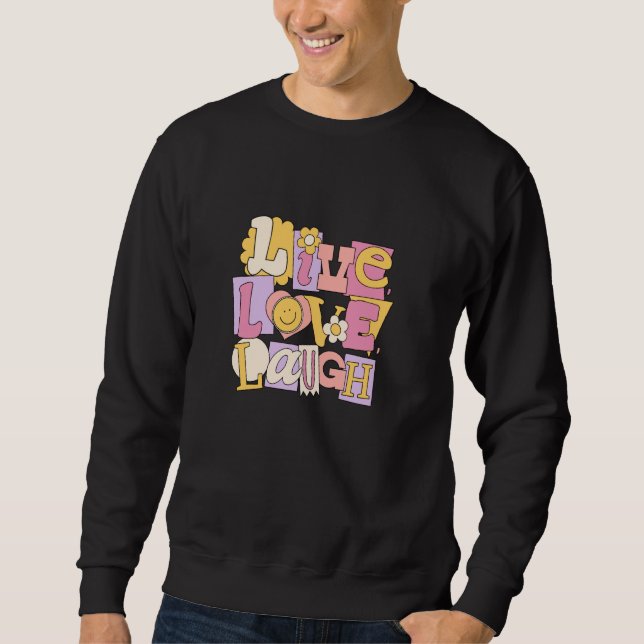 Moletom Live, Love, Ria (Frente)