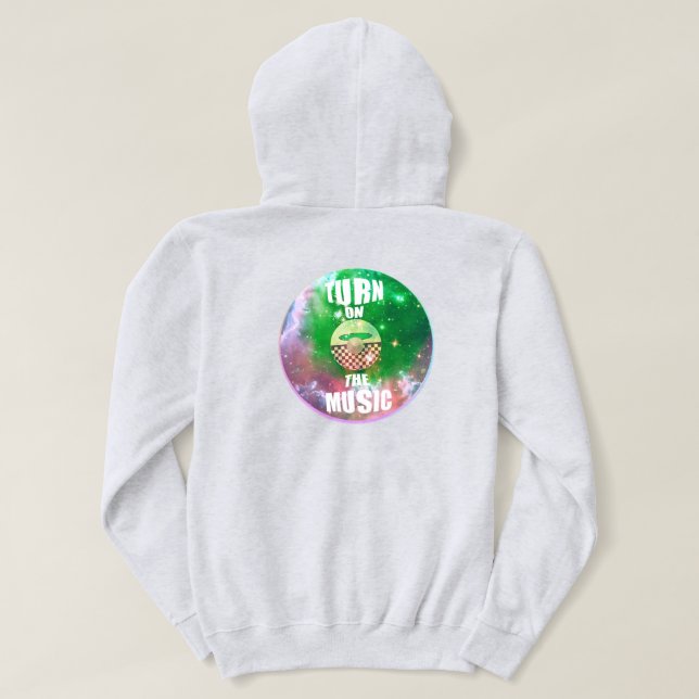 Moletom Live Music Hoodie (Verso do Design)